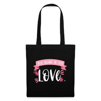 Mon quad est mon amour - Motorsport Gift - Sac en tissu - noir - Devant