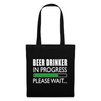 Beer lover Biertringer Funny toast - Tote Bag - black - Front