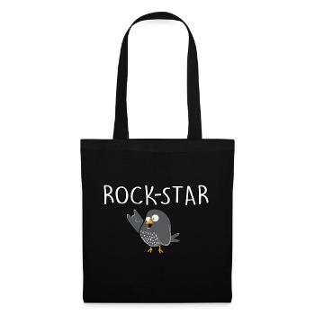 Rock Star - Stoffbeutel - Schwarz - Vorne