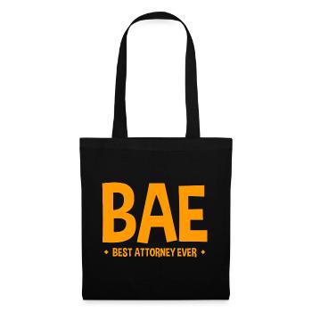 Bae Best Attorney Ever 2 - Stoffbeutel - Schwarz - Vorne