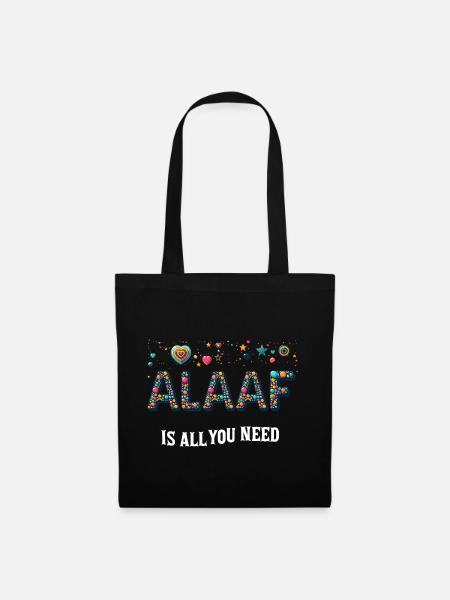 Alaaf is all you need Köln Karneval Rosenmontag - Stoffbeutel - Schwarz
