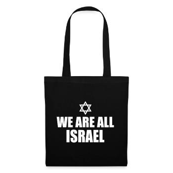 We are all israel - Tote Bag - black - Front