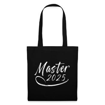 Master 2025 - Stoffbeutel - Schwarz - Vorne