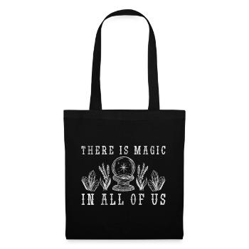 Signs, shapes, elements, moon phase - Tote Bag - black - Front