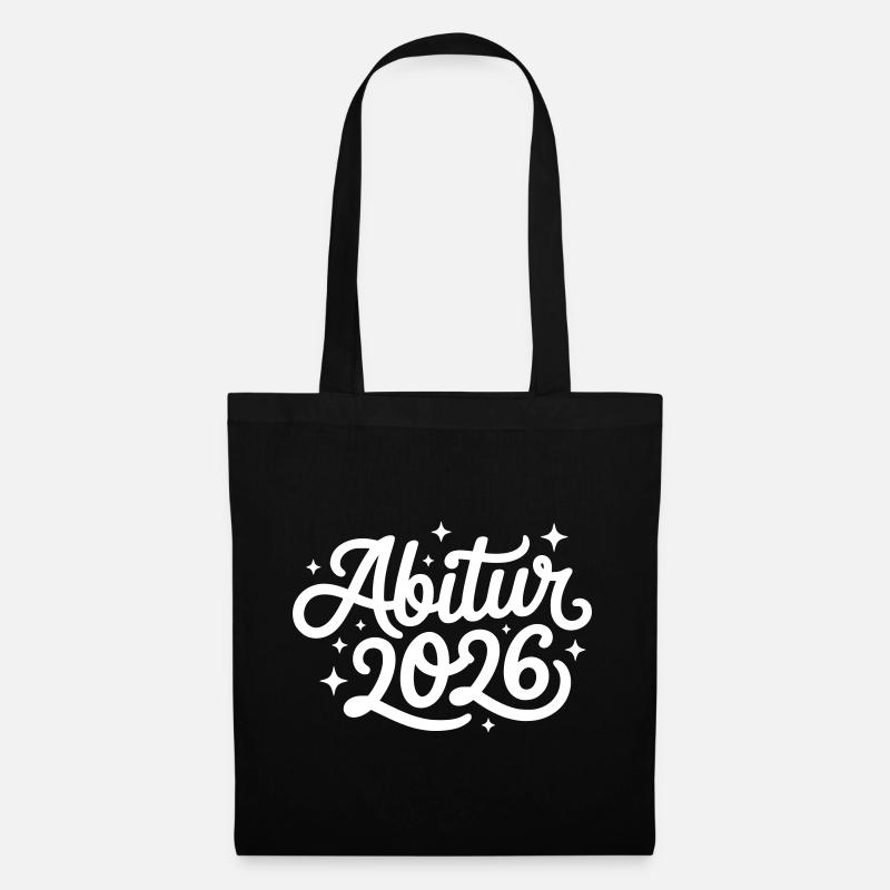 Abitur 2026 - Stoffbeutel - Schwarz