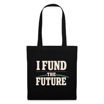 Angel Investor Venture Capital Startup-investor - Stoffbeutel - Schwarz - Vorne
