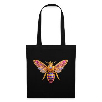 Queen Bee Bienenkönigin - Tote Bag - black - Front