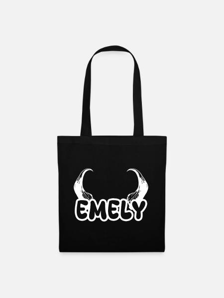 Teufel Emely - Stoffbeutel - Schwarz