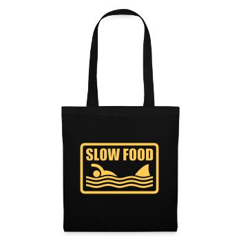 slow food - Tote Bag - black - Front