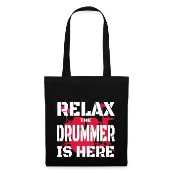 Relax Drummer 2 - Sac en tissu - noir - Devant