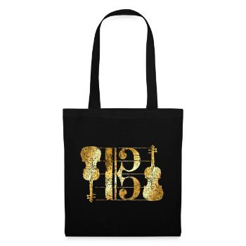 Alto Keys & Altos (Vintage Golden Yellow) Alto - Sac en tissu - noir - Devant