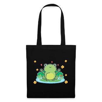 frog - Tote Bag - black - Front