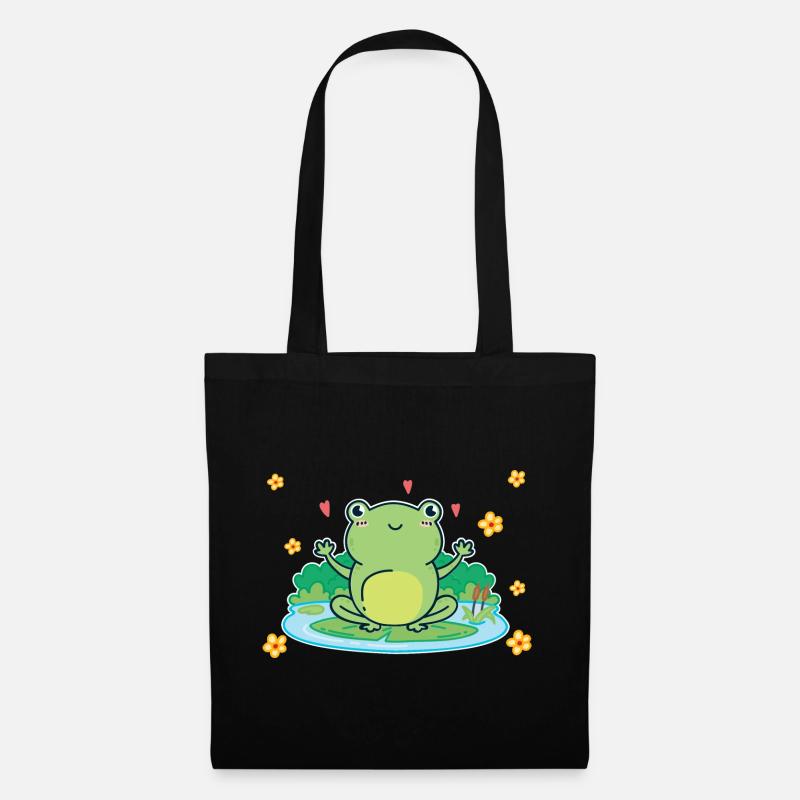 frog - Tote Bag - black