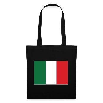 Italy Flag - Tote Bag - black - Front