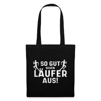 This is how good runners look - Tote Bag - black - Front