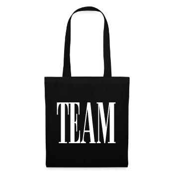 Team - Stoffbeutel - Schwarz - Vorne