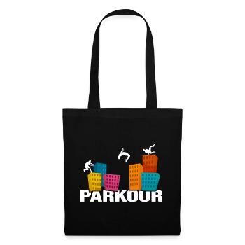 Parkour Traceur Freerun CityParkour Jump-Life - Sac en tissu - noir - Devant