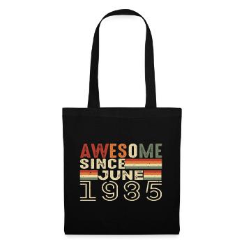 Juin 1985 Original 1985 Jubilé 1985 Juin 1985 - Sac en tissu - noir - Devant