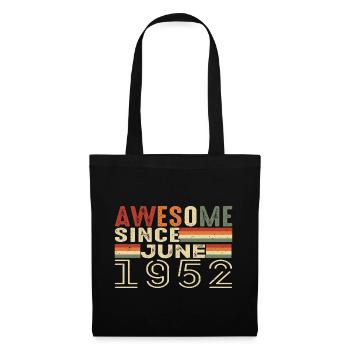 June 1952 Original 1952 Jubilee 1952 June 1952 - Tote Bag - black - Front