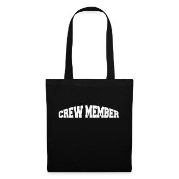 membre d’équipage - Sac en tissu - noir - Devant