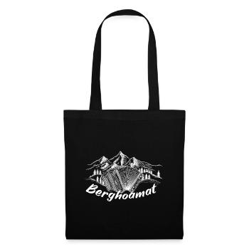 Harmonica Alps - Berghoamat (f) | ZiachON! - Tote Bag - black - Front