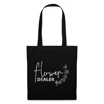 Flower Dealer 5 - Stoffbeutel - Schwarz - Vorne