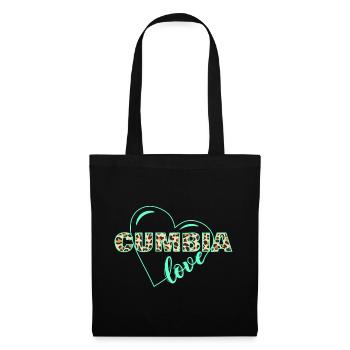 Cumbia Love Animal Print - Tote Bag - black - Front