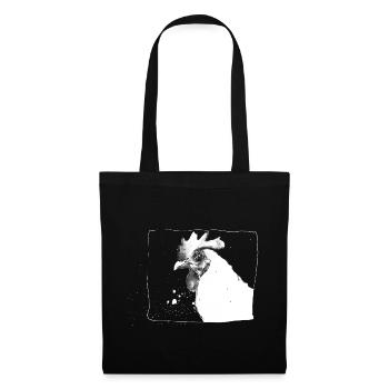 Crazy Chicken | Crazy Chicken | Hand Drawn - Tote Bag - black - Front