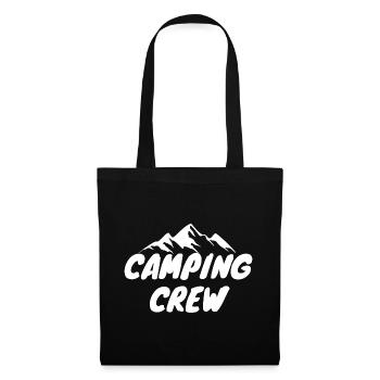 Camping Crew - Tote Bag - black - Front