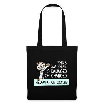 Chimie Chimiste Professeur de chimie Drôle de science - Sac en tissu - noir - Devant