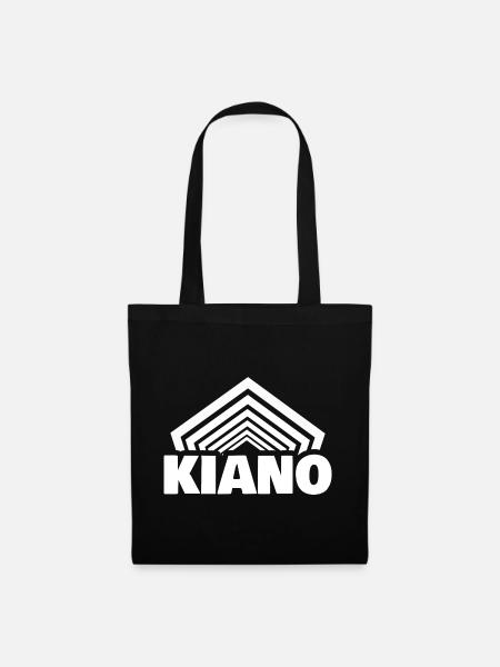 Geschenk für Kiano - Stoffbeutel - Schwarz