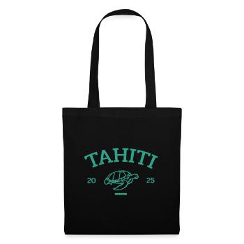 Tahiti - Turtle - French Polynesia - Schildkröte - Tote Bag - black - Front