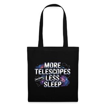 Astronomer Galaxy Outerspace Universe Astronomy - Tote Bag - black - Front