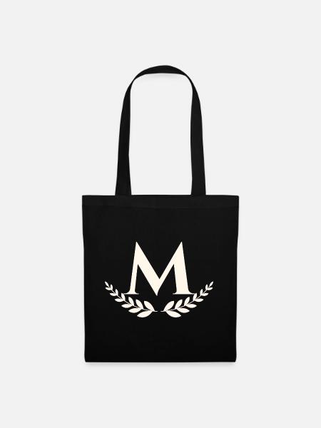 M - Stoffbeutel - Schwarz