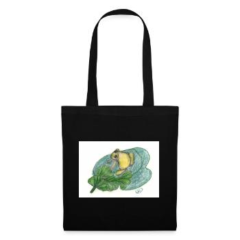 Grenouille - Sac en tissu - noir - Devant