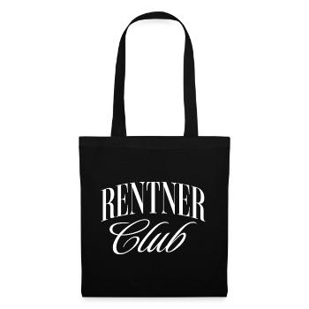 Club des retraités - Sac en tissu - noir - Devant