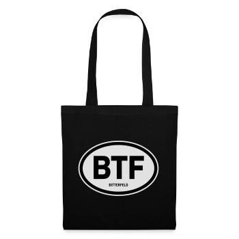 BTF Bitterfeld - Stoffbeutel - Schwarz - Vorne
