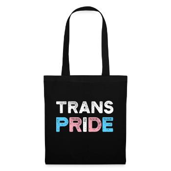 Trans Pride - Transsexual Transgender CSD Trans - Tote Bag - black - Front