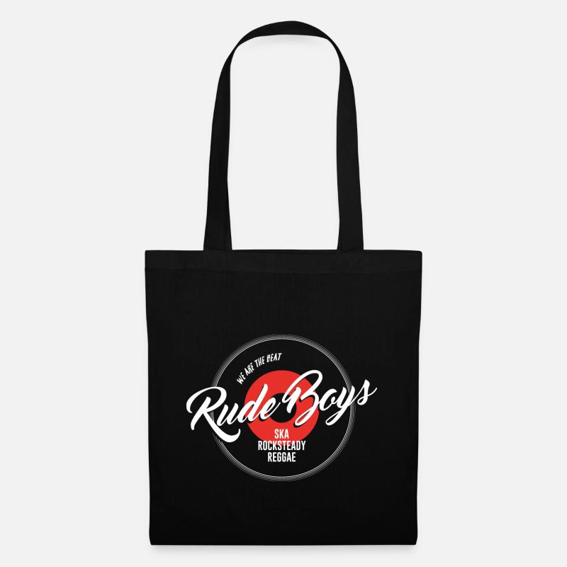 Fototapete Rude Boys> Ska | Reggae | Rocksteady - Stoffbeutel - Schwarz