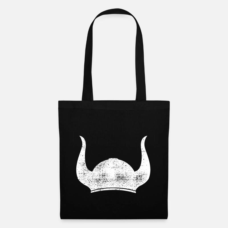 Vikinger - Stoffbeutel - Schwarz