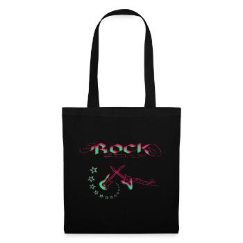Rock Star Neon - Tote Bag - black - Front