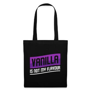 Vanilla Is Not My Flavour BDSM Adult Bedroom Kinky - Tote Bag - black - Front