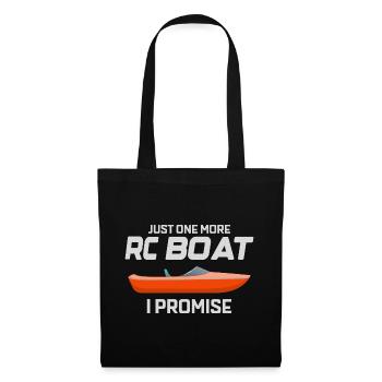 Rc Boat Racing Electric Powerboat Speedboat Race - Tote Bag - black - Front
