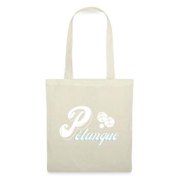 pétanque, fan de pétanque, bouliste - Sac en tissu - nature - Devant