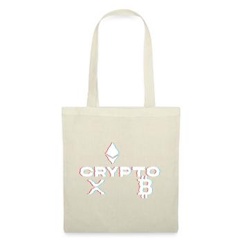Crypto Glitch - Stoffbeutel - Natur - Vorne