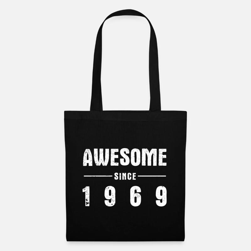 Awesome -since- 1969 - Stoffbeutel - Schwarz