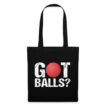 Dodgeball for Dodgeball Player and Gaga Ball - Tote Bag - black - Front