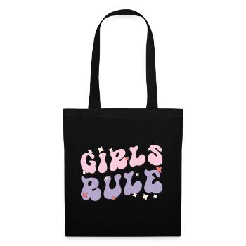 Girls Rule - Tote Bag - black - Front