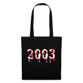 2003 - Sac en tissu - noir - Devant