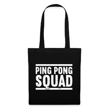 Ping Pong Table Tennis Ping-Pong - Tote Bag - black - Front
